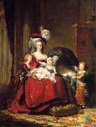 eisabeth Vige-Lebrun Marie Antoinette and her Children painting